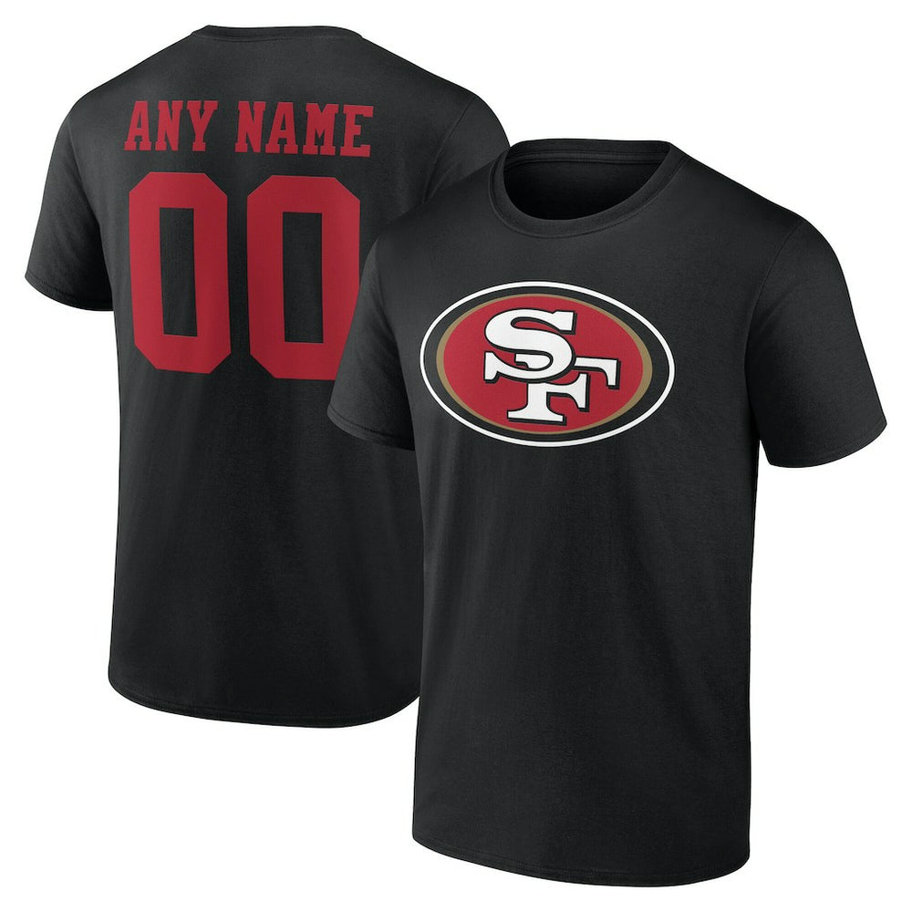 NFL San Francisco 49ers Big & Tall Team Authentic Custom T-Shirt