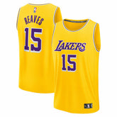 Austin Reaves Los Angeles Lakers Fast Break Replica Jersey - Gold - Icon Edition | Fanatics discount