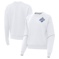 Los Angeles Dodgers Antigua Women's 2025 World Series Champions Victory Sweatshirt - White