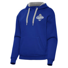 Los Angeles Dodgers Antigua Women's 2025 World Series Champions Victory Hoodie - Royal