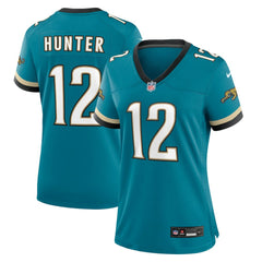 NFL Jacksonville Jaguars Travis Hunter Women's Alternate 2 Prowler Throwback Game Jersey