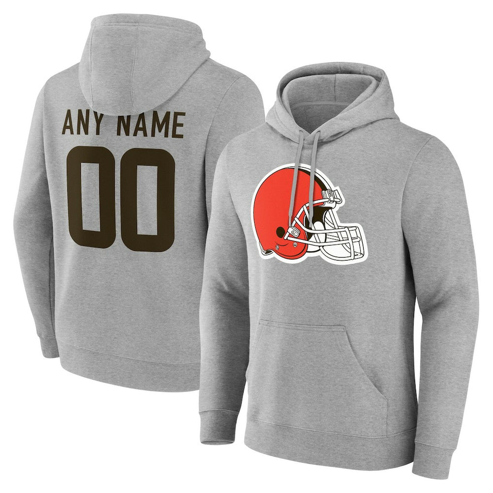 NFL Cleveland Browns Big & Tall Team Authentic Custom Hoodie