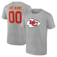 NFL Kansas City Chiefs Big & Tall Team Authentic Custom T-Shirt