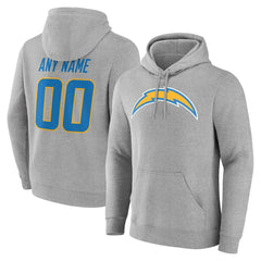 NFL Los Angeles Chargers Big & Tall Team Authentic Custom Hoodie