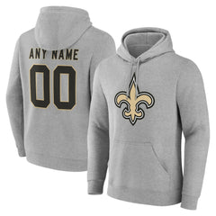 NFL New Orleans Saints Big & Tall Team Authentic Custom Hoodie