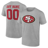 NFL San Francisco 49ers Big & Tall Team Authentic Custom T-Shirt