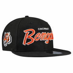 NFL Cincinnati Bengals Main Script 9FIFTY Snapback Hat