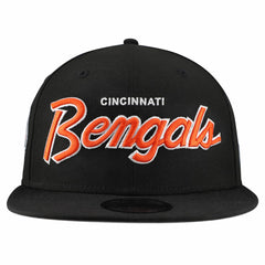 NFL Cincinnati Bengals Main Script 9FIFTY Snapback Hat