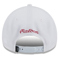Miami Heat x Malbon Golf Unisex 9FORTY A-Frame Adjustable Hat - White | New Era for sale