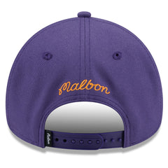 Phoenix Suns x Malbon Golf Unisex 9FORTY A-Frame Adjustable Hat - Purple | New Era for sale