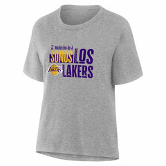 Los Angeles Lakers Women's Noches Training T-Shirt - Gray cheap