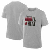 Miami Heat Noches Training T-Shirt - Gray sale