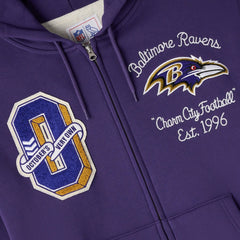 NFL Baltimore Ravens OVO x NFL Unisex Full-Zip Waffle-Lined Hoodie