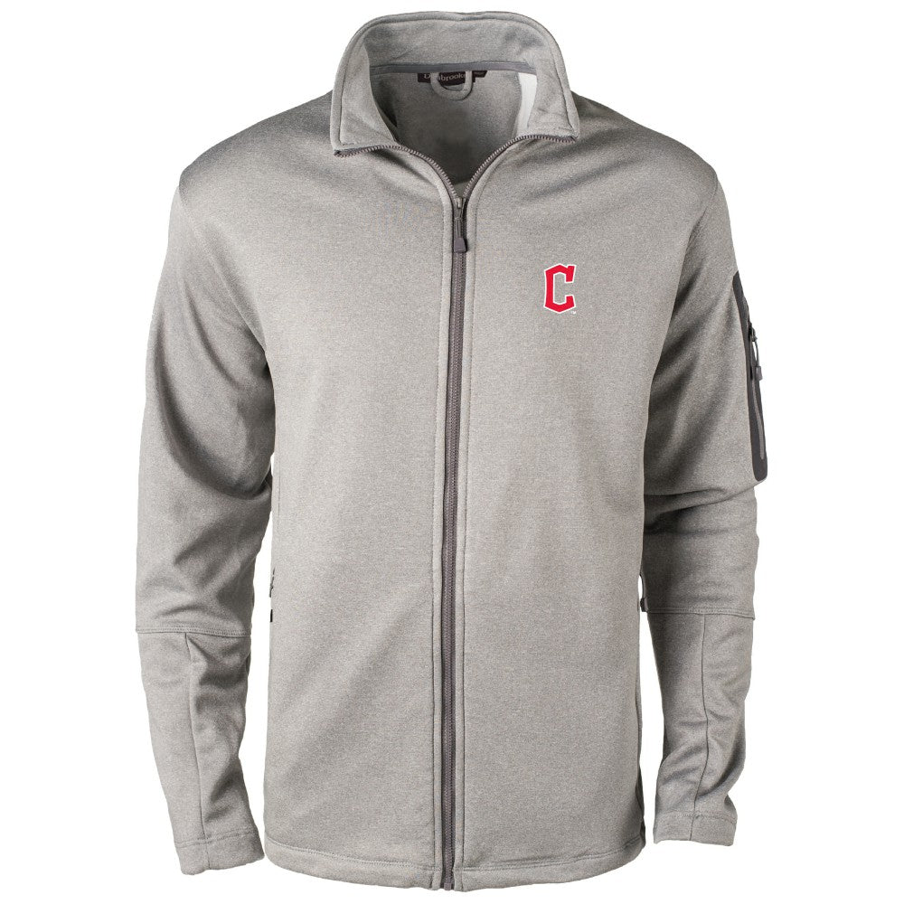 Cleveland Guardians Dunbrooke Pacific Full-Zip Fleece Jacket - Heather Gray