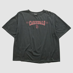 St. Louis Cardinals Adidas 2000s T-shirt - Charcoal Vintage