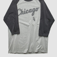 Chicago White Sox Lee Apparel 2000s T-shirt - Heather Gray Vintage