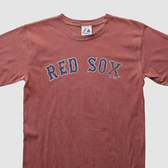 Boston Red Sox Majestic 2010 T-shirt - Maroon Vintage