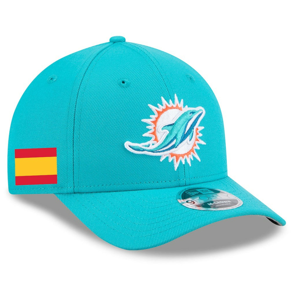 NFL Miami Dolphins Spain Side Patch 9FORTY M-Crown Adjustable Hat