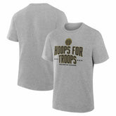 Washington Wizards Hoops For Troops T-Shirt - Gray cheap