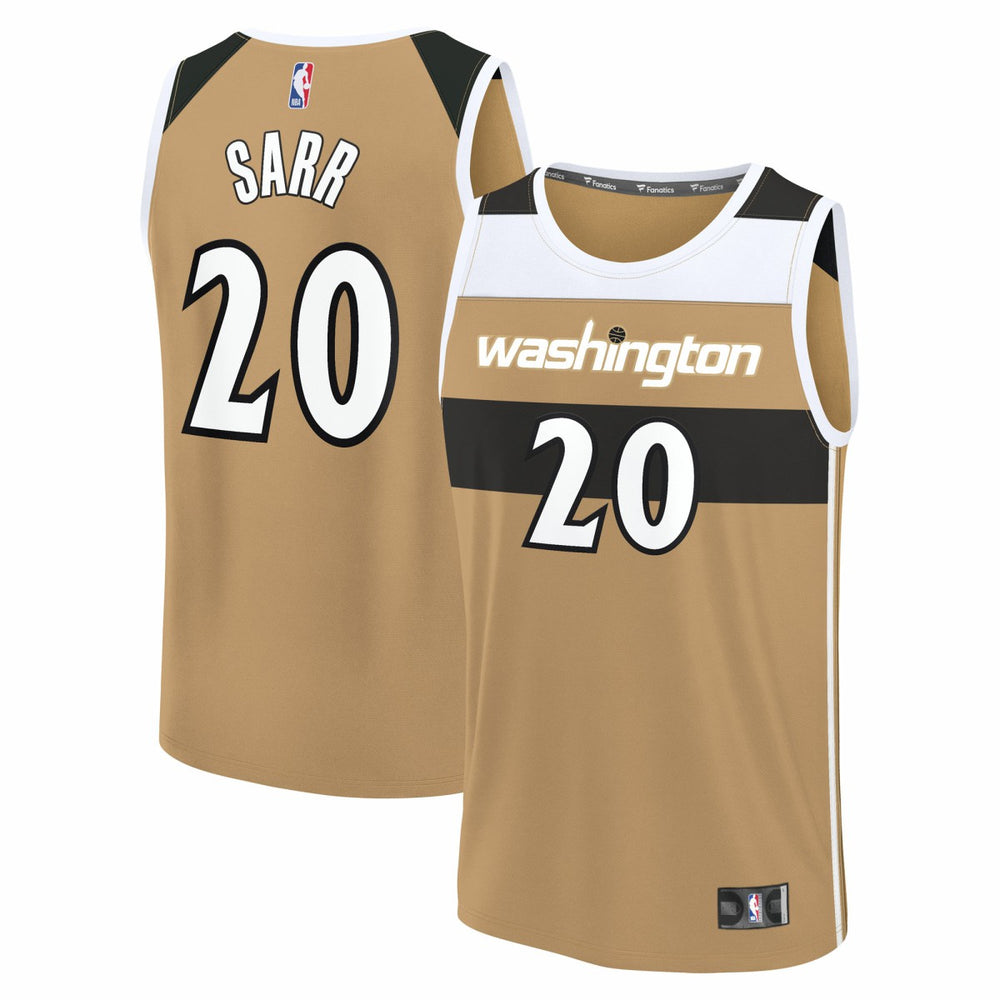 Alex Sarr Washington Wizards 2025/26 City Edition Fast Break Jersey - Gold | Fanatics discount