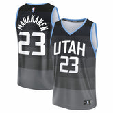 Lauri Markkanen Utah Jazz Youth 2025/26 City Edition Fastbreak Jersey - Black | Fanatics outlet