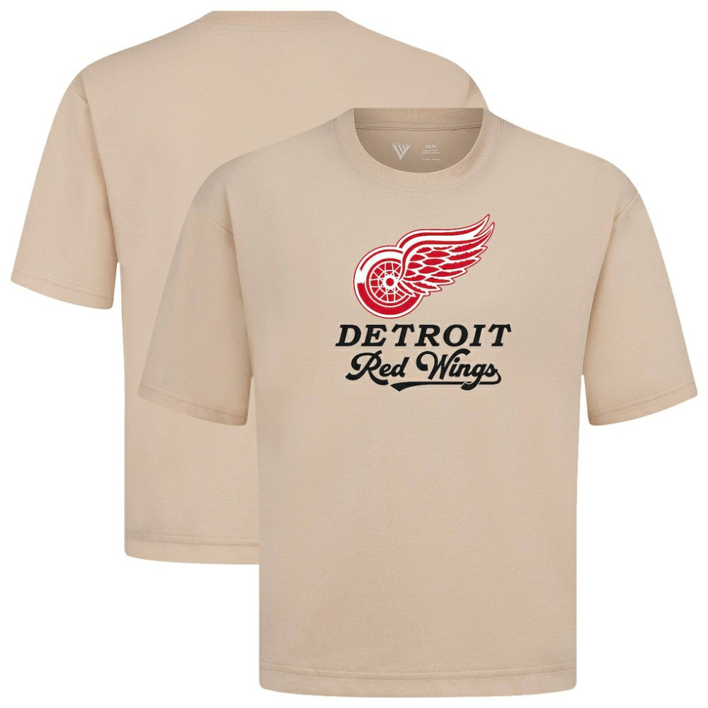 Detroit Red Wings Levelwear Team Surge Luxe Signature Knit T-Shirt