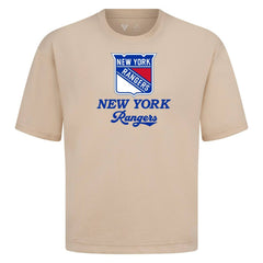 New York Rangers Levelwear Team Surge Luxe Signature Knit T-Shirt