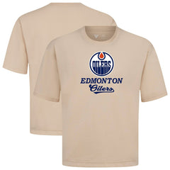 Edmonton Oilers Levelwear Team Surge Luxe Signature Knit T-Shirt
