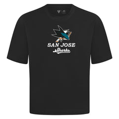 San Jose Sharks Levelwear Team Surge Luxe Signature Knit T-Shirt