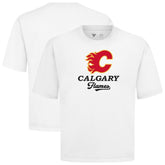 Calgary Flames Levelwear Team Surge Luxe Signature Knit T-Shirt