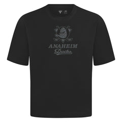 Anaheim Ducks Levelwear Shadow Surge Luxe Signature Knit T-Shirt