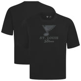 St. Louis Blues Levelwear Shadow Surge Luxe Signature Knit T-Shirt