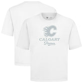 Calgary Flames Levelwear Shadow Surge Luxe Signature Knit T-Shirt