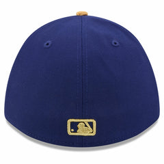 Los Angeles Dodgers 2026 Gold Collection M-Crown 39THIRTY Flex Hat - Royal | New Era