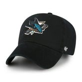 San Jose Sharks '47 Logo Clean Up Adjustable Hat