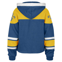 St. Louis Blues '47 Women's Cropped Lacer Hoodie