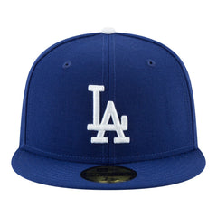 Los Angeles Dodgers Back-to-Back Champions Diamond Side Patch 59FIFTY Fitted Hat - Royal | New Era