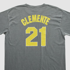 Pittsburgh Pirates Majestic 2010s T-shirt - Dark Heather Gray Vintage