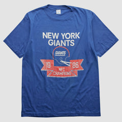 NFL New York Giants Champion 1986 T-shirt
