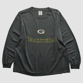 NFL Green Bay Packers Logo Athletic 2000s Long Sleeve T-shirt
