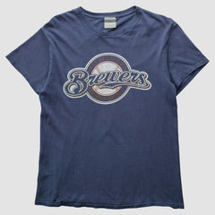 Milwaukee Brewers MLB 2000s T-shirt - Navy Vintage