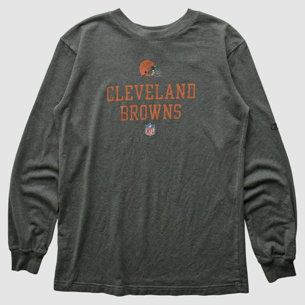 NFL Cleveland Browns Reebok 2000s Long Sleeve T-shirt
