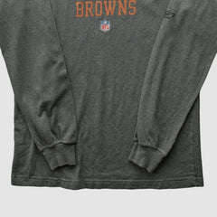 NFL Cleveland Browns Reebok 2000s Long Sleeve T-shirt
