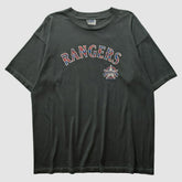 Texas Rangers CSA 2000s T-shirt - Charcoal Vintage