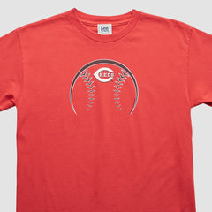 Cincinnati Reds Lee Apparel 2000s T-shirt - Red Vintage