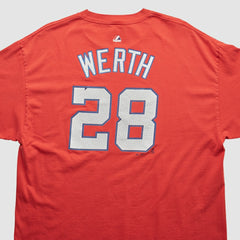 Washington Nationals 2000s T-shirt - Red Vintage
