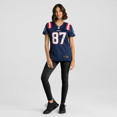 NFL New England Patriots Rob Gronkowski Women's Team Retired Player Game Jersey