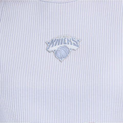 Minnesota Timberwolves Starter Women's Pastel Ribbed Tank Top - Blue for sale
