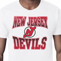 New Jersey Devils Starter Comic Style Team Graphic T-Shirt
