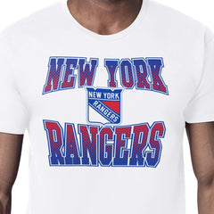 New York Rangers Starter Comic Style Team Graphic T-Shirt